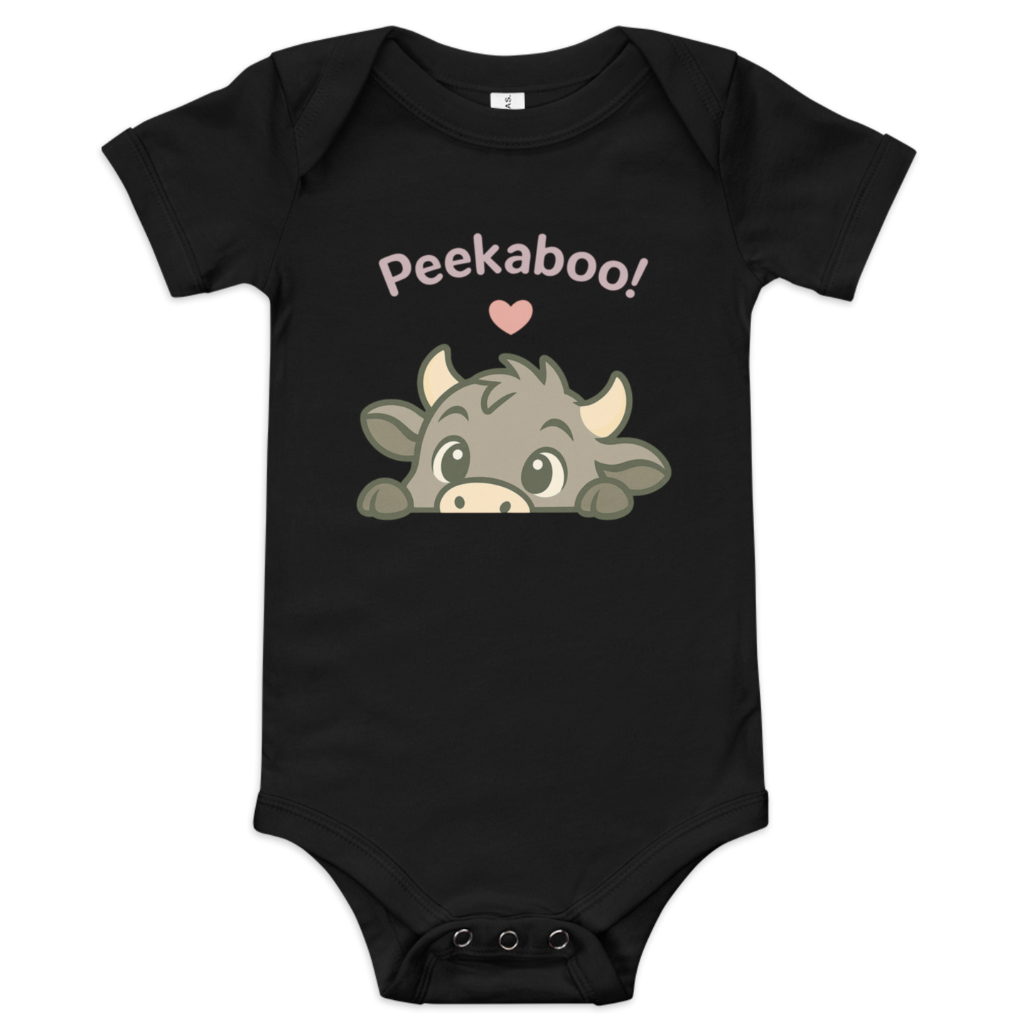 PEEKABOO BABY ONESIE