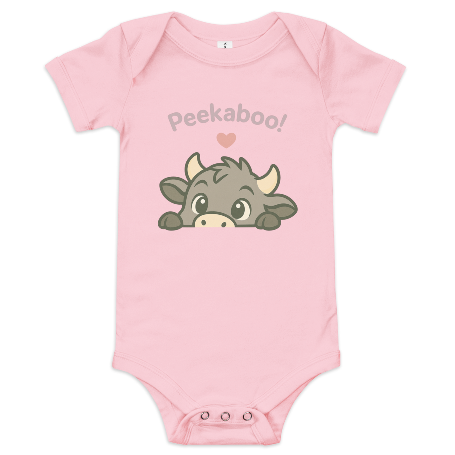 PEEKABOO BABY ONESIE