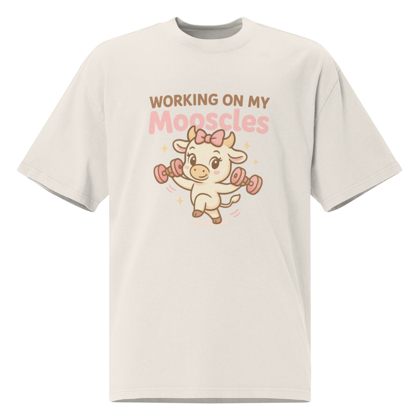 MOOSCLES FEMALE OVERSIZED TEE