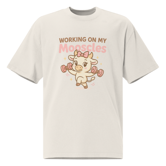 MOOSCLES FEMALE OVERSIZED TEE
