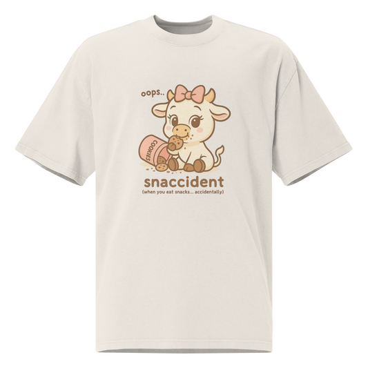 SNACCIDENT FEMALE OVERSIZED TEE