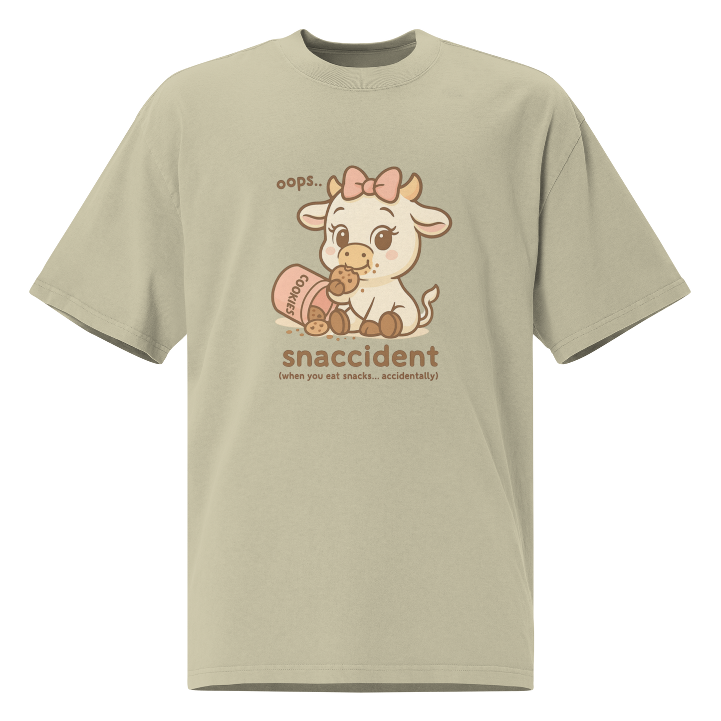 SNACCIDENT FEMALE OVERSIZED TEE