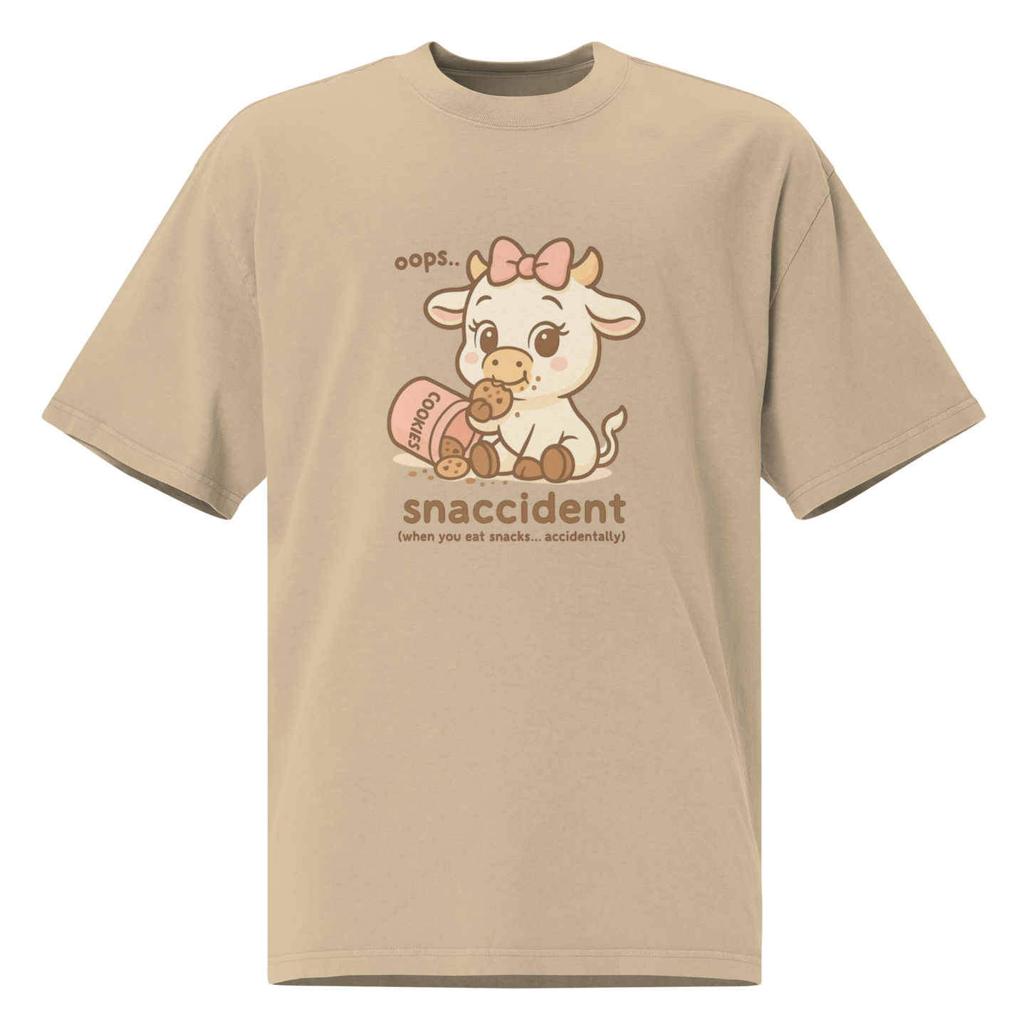 SNACCIDENT FEMALE OVERSIZED TEE