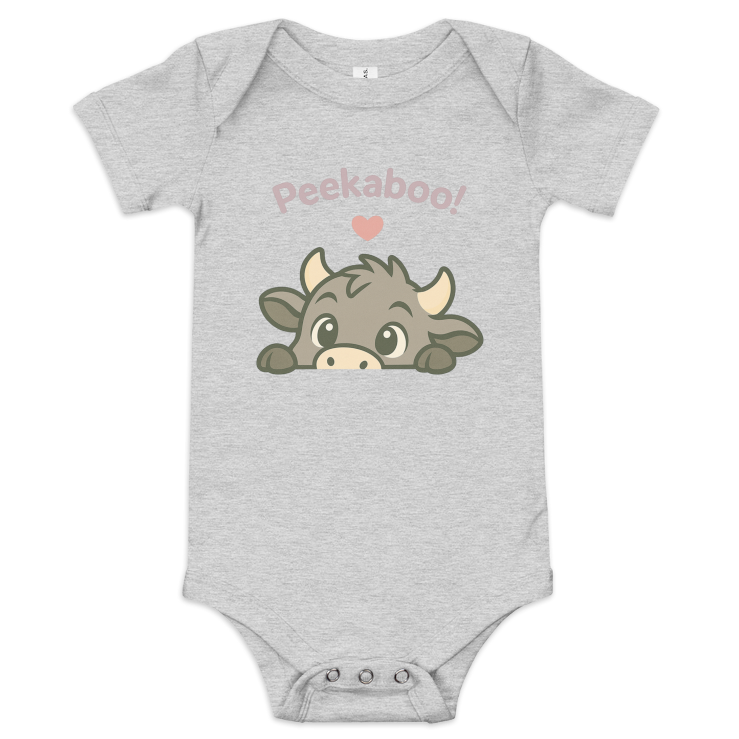 PEEKABOO BABY ONESIE