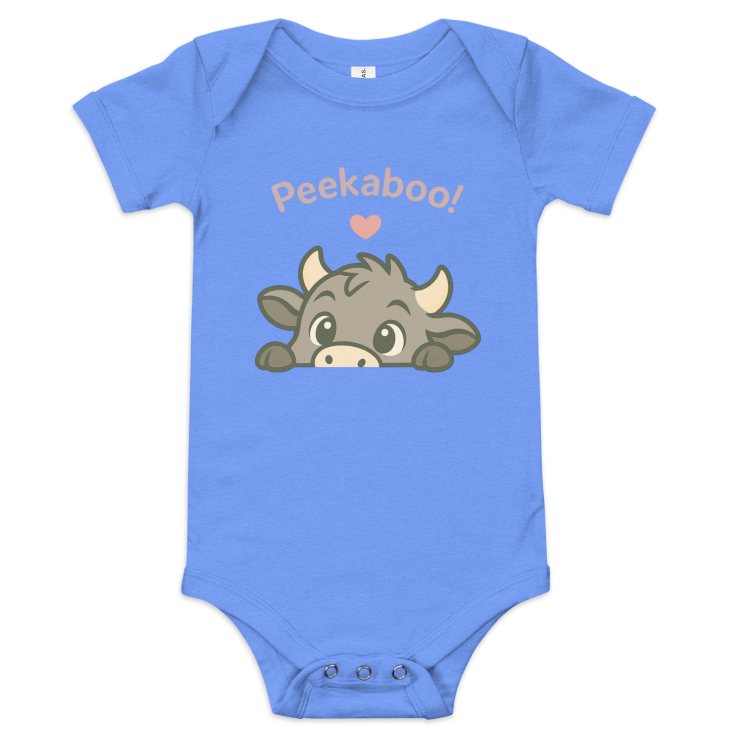 PEEKABOO BABY ONESIE