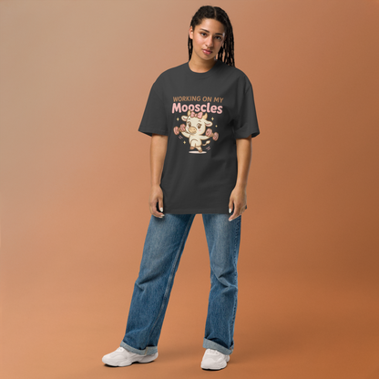 MOOSCLES FEMALE OVERSIZED TEE