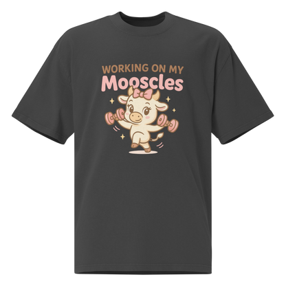 MOOSCLES FEMALE OVERSIZED TEE