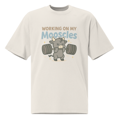 MOOSCLES UNISEX OVERSIZED TEE