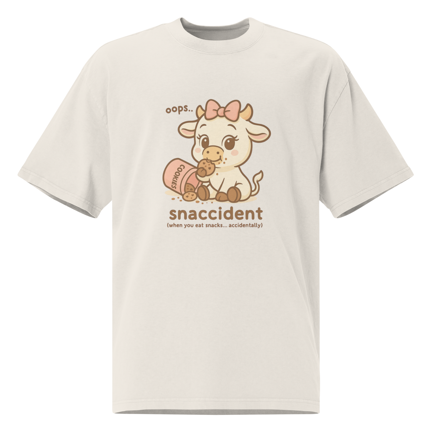 SNACCIDENT FEMALE OVERSIZED TEE