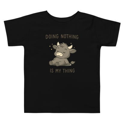 DOING NOTHING TODDLER TEE