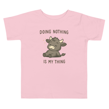 DOING NOTHING TODDLER TEE