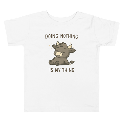 DOING NOTHING TODDLER TEE