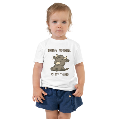 DOING NOTHING TODDLER TEE