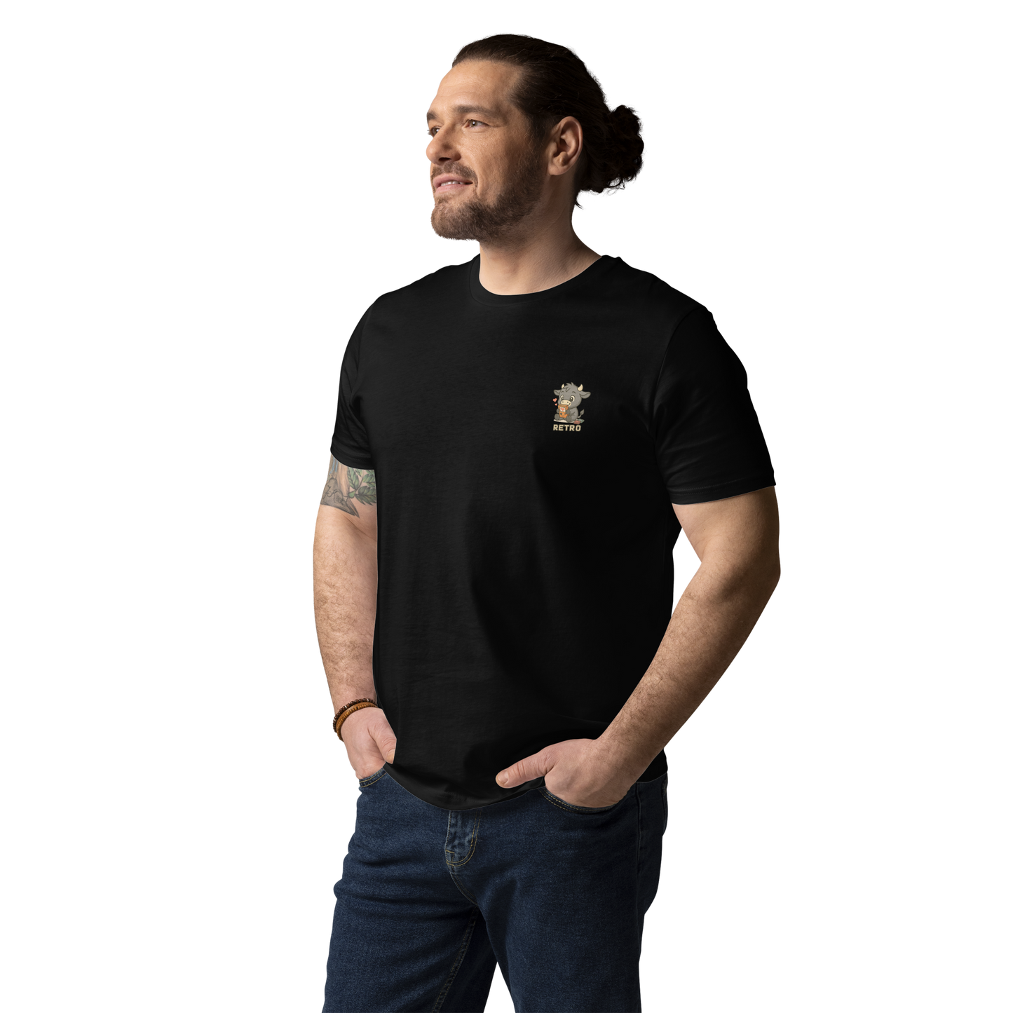 RETRO UNISEX ORGANIC TEE