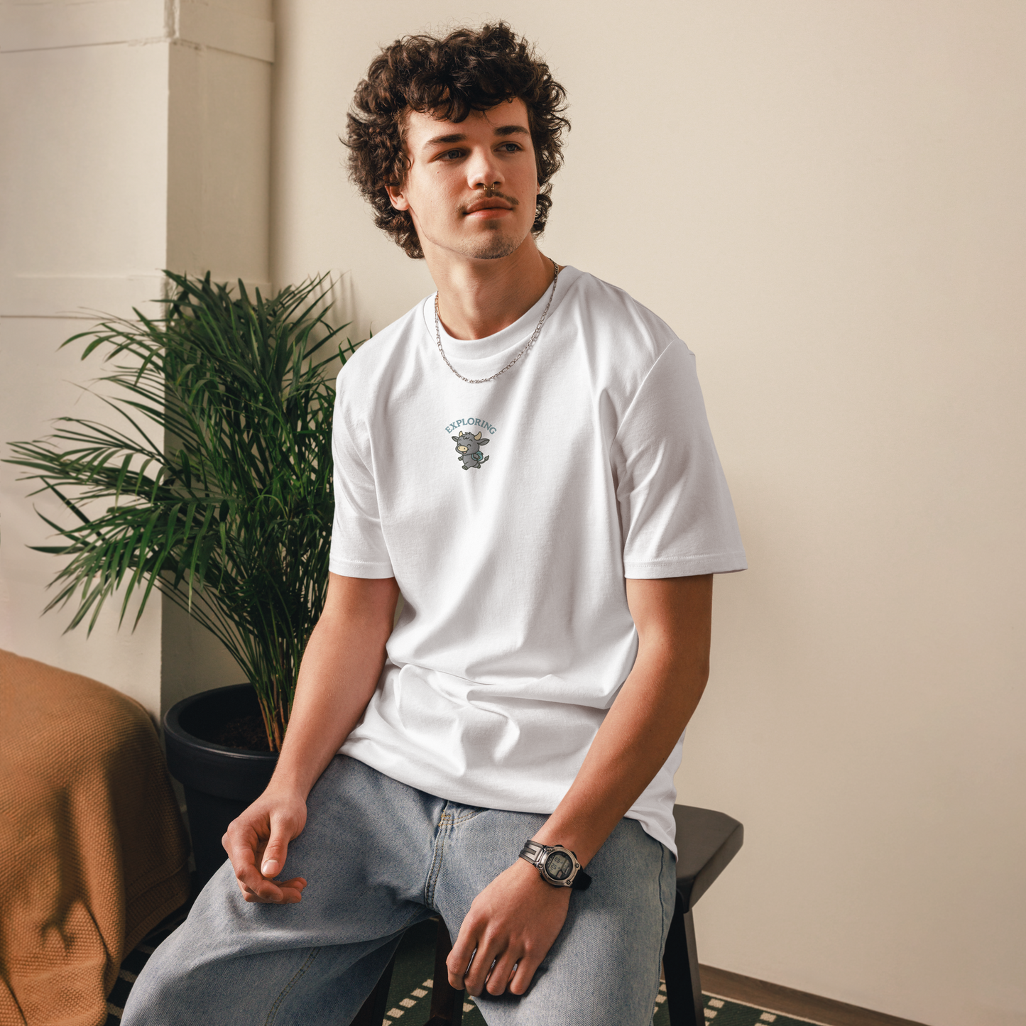 EXPLORING UNISEX ORGANIC TEE