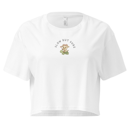 SLOW BUT SURE CROP TOP