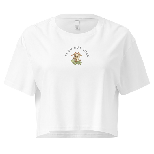 SLOW BUT SURE CROP TOP